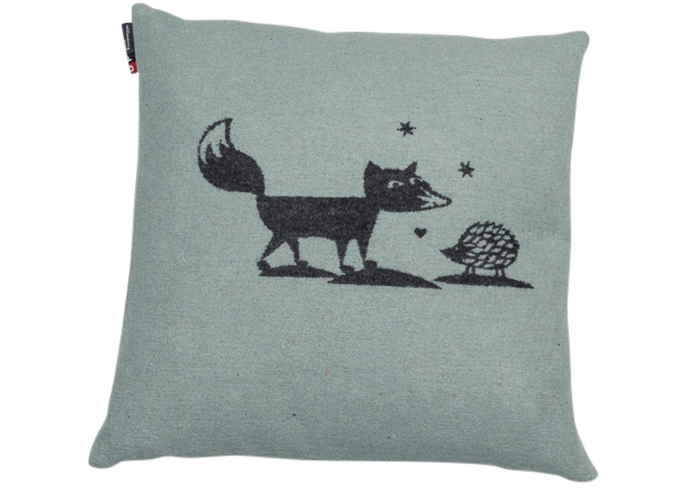 SILVRETTA cushion cover “fox & prickly friend”