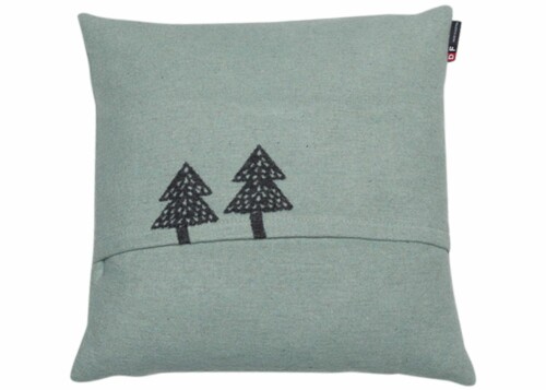 SILVRETTA cushion cover “fox & prickly friend”