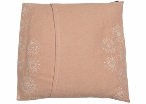 DIVA cushion cover “stars in circles”, with shiny yarn