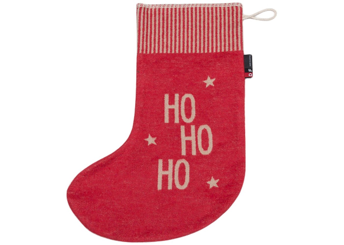 xmas stocking “HO HO HO”