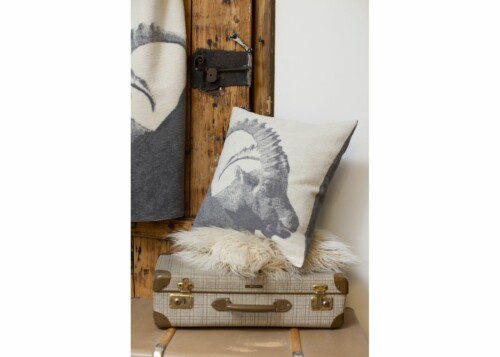 SILVRETTA cushion cover “ibex”